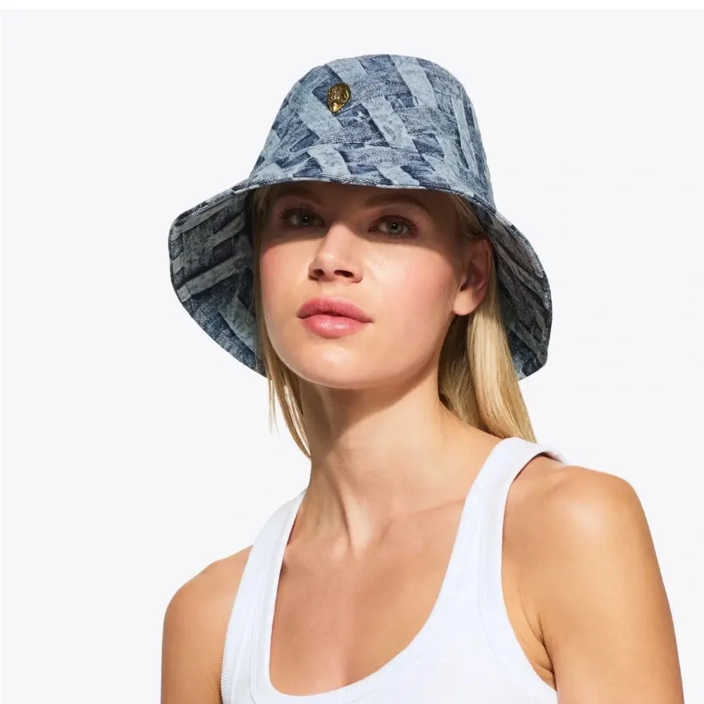 Kurt Geiger Kensington Textured Women's Bucket Hat - Picture 9 of 9